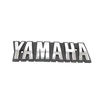 cafe 4 racer - Odznak YAMAHA s nálevkou 1ks stříbrný - MCS Emblémy Nálepky Logá 