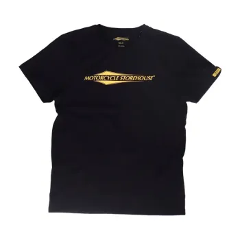 cafe 4 racer - Logo MCS na tričku na hrudi - MCS Tričká 