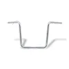 cafe 4 racer - 1-1/4" Apehanger wide body, 17" rise, chrome - MCS H&D & Custom 