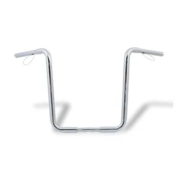 cafe 4 racer - 1-1/4" Apehanger wide body, 19" rise, chrome - MCS H&D & Custom 