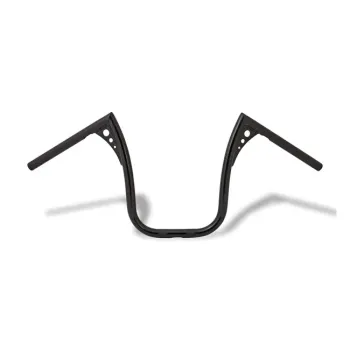 cafe 4 racer - 1-1/4" Buffalo Apehangers, 20" high, chrome - MCS H&D & Custom  