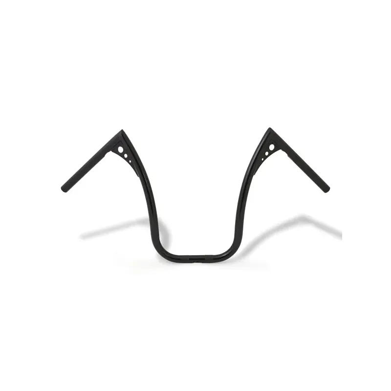 cafe 4 racer - Hold-On handlebar, 15" rise 1" black - MCS H&D & Custom 