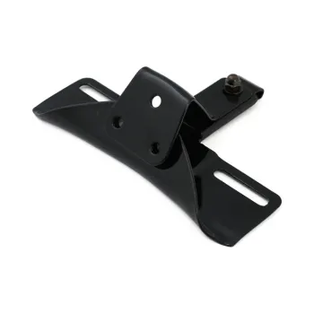 cafe 4 racer - License Plate Holder KTM X-Line 1290 Duke R 11-19 Black Adjustable T-Piece Reflector Lighting - HS MOTO Germany License plate holders 4251361269087
