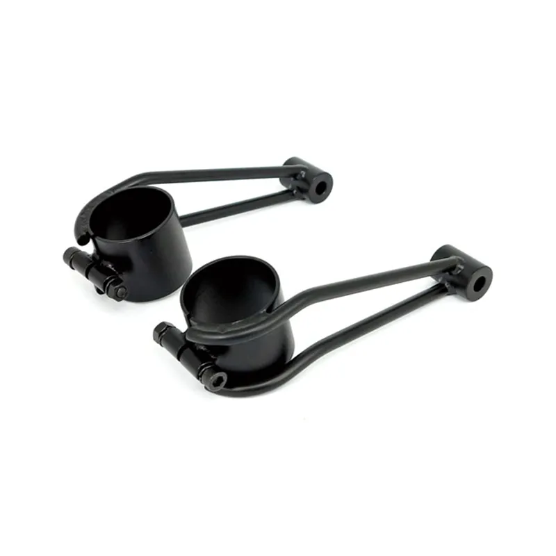cafe 4 racer - Držák světla 'Old School' pro průměr 41 mm černý - MCS Držáky světlometů 