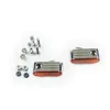 cafe 4 racer - Lango, turn signals. Chrome. Amber lens. SF - MCS Standard indicators 