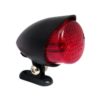 cafe 4 racer - SPARTO TAILLIGHT, CHROME (ECE) - MCS Bulb rear lights 