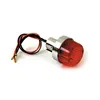 cafe 4 racer - Retro taillight. Chrome - MCS Bulb rear lights 