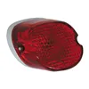 Laydown taillight. Red lens