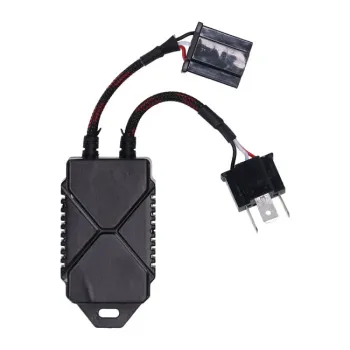Bright, CAN-bus headlamp adapter H&D Softail Dyna Touring Sportster