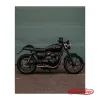 cafe 4 racer - Triumph Street Twin 2016-NOW Bedlam Slash-Cut Exhaust Pipes - Brushed - Motone Triumph Bonneville 