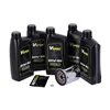 cafe 4 racer - MCS, engine oil service kit. Chrome. 5L. 20W50 Synthetic - MCS 4T engine 