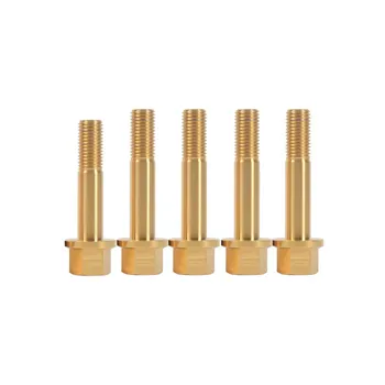 cafe 4 racer - Wheel bolts set BMW K75 / K100 - gold rear - Cafe4Racer Bolts set 