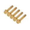 cafe 4 racer - Wheel bolts set BMW K75 / K100 - gold rear - Cafe4Racer Bolts set 