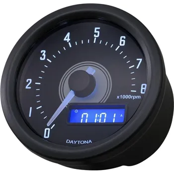 cafe 4 racer - DAYTONA digital tachometer VELONA 60 8.000 rpm - Daytona Digital speedometers 4054783045723