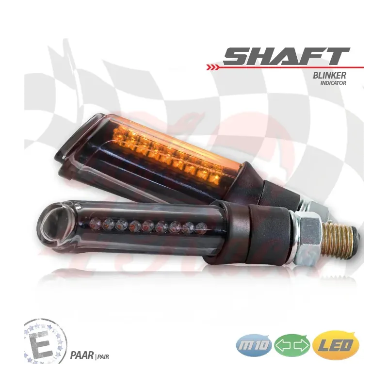 cafe 4 racer - SMD smerovka "Shaft" - HS MOTO Germany Štandardné smerovky 4251352608949