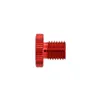 cafe 4 racer - Daytona, mirror hole plug. Red. RHT - Daytona Accessories 