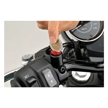 cafe 4 racer - Daytona, mirror hole plug. Red. RHT - Daytona Accessories 