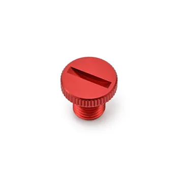 cafe 4 racer - Daytona, mirror hole plug. Red. RHT - Daytona Accessories 