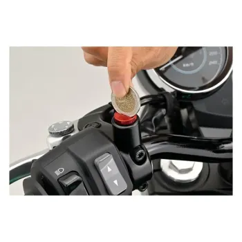 cafe 4 racer - Daytona, mirror hole plug. Red. RHT - Daytona Accessories 