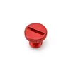 cafe 4 racer - Daytona, mirror hole plug. Red. RHT - Daytona Accessories 