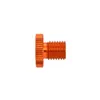 cafe 4 racer - Daytona, mirror hole plug. Orange. RHT - Daytona Accessories 