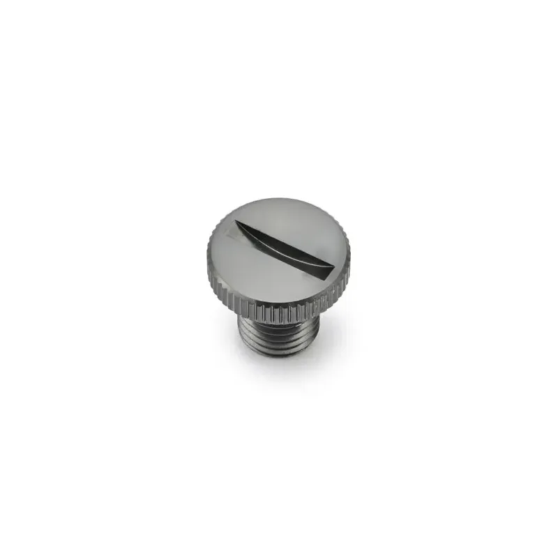 cafe 4 racer - Daytona, mirror hole plug. Gun-metal. LHT - Daytona Accessories 