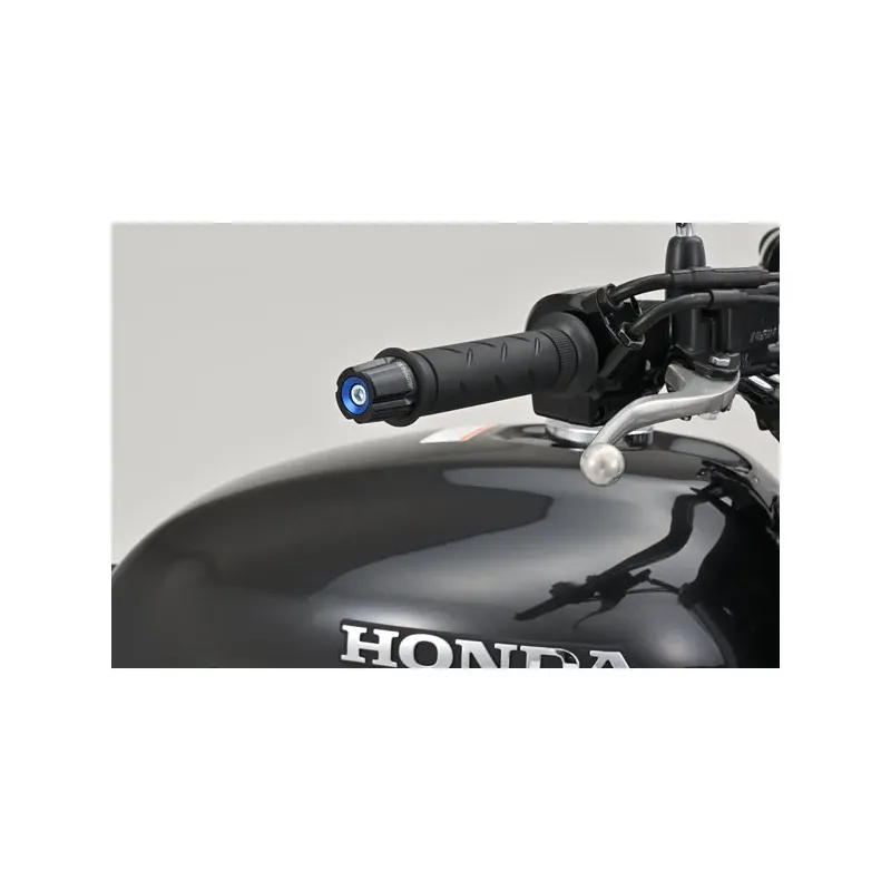 cafe 4 racer - Daytona, Compass handlebar end. Blue - Daytona Bar Ends 