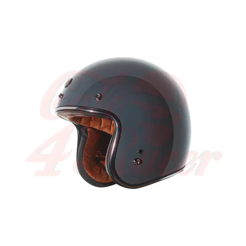cafe 4 racer - T-50 ECE otevřená přilba lesklá šedá - TORC Helmets  T-50 