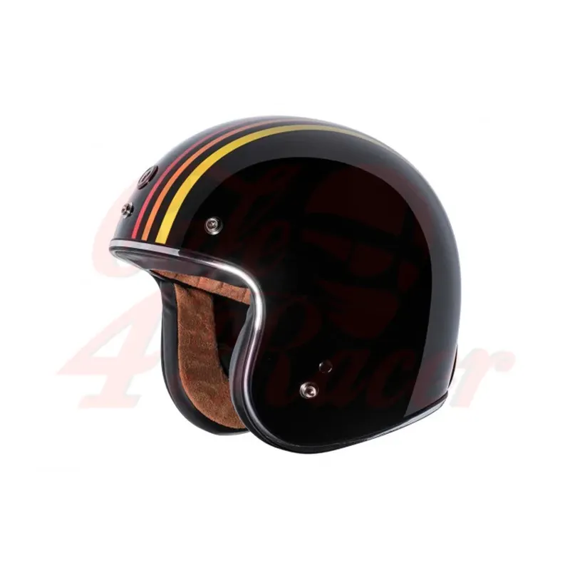 T-50 ECE Open Face Helmet Black 1978