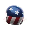 cafe 4 racer - T-50 ECE Captain Vegas Open Face Helmet Captain Vegas RWB - TORC Helmets  T-50 ECE 