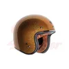 cafe 4 racer - T-50 ECE otvorená prilba lesklá Gold Mega Flake - TORC Helmets  T-50 