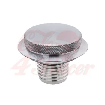 cafe 4 racer - BMW Airhead Billet Gas Cap - Brushed - Motone Fuel Tanks and Caps 