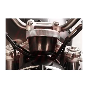 cafe 4 racer - Speedometer Trim Bezel Cover For BMW R nineT Scrambler - Silver - Cafe4Racer Acessories 