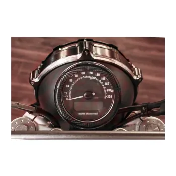 cafe 4 racer - Speedometer Trim Bezel Cover For BMW R nineT Scrambler - Black - Cafe4Racer Acessories 