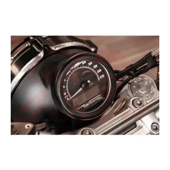 cafe 4 racer - Speedometer Trim Bezel Cover For BMW R nineT Scrambler - Black - Cafe4Racer Acessories 