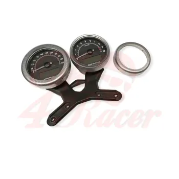 cafe 4 racer - Speedometer Trim Bezel Cover For BMW R nineT Scrambler - Silver - Cafe4Racer Acessories 