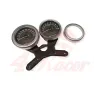 cafe 4 racer - Speedometer Trim Bezel Cover For BMW R nineT Scrambler - Silver - Cafe4Racer Acessories 