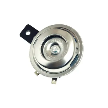cafe 4 racer - Klakson "12V" 12V Ø 80mm čierny 110dB - HS MOTO Germany Klaksón 4251352607096
