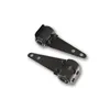 cafe 4 racer - Universal headlight brackets 30-38 mm black/chrome - Cafe4Racer Headlights  brackets & holders   4054783185535