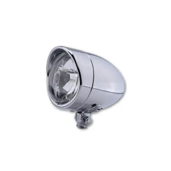 cafe 4 racer - HIGHSIDER 5 3/4 inch LED main headlight CIRCLE - Highsider Headlights bottom mount 4054783227716