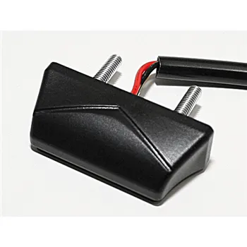 cafe 4 racer - SHIN YO LED license plate light, black - Shin Yo License plate lights 4054783033317