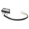 cafe 4 racer - SHIN YO LED license plate light, black - Shin Yo License plate lights 4054783033317