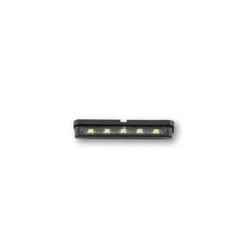 cafe 4 racer - SHIN YO LED license plate light ST-7, self-adhesive, black - Shin Yo License plate lights 4054783304707