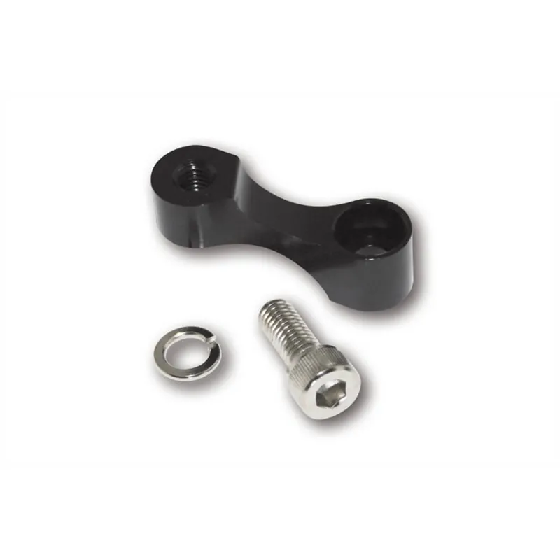 cafe 4 racer - SHIN YO prodloužení zrcátka, černé, pro pravý závit M8 x 1,25 mm - Shin Yo Příslušenství 4054783163908