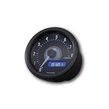 cafe 4 racer - DAYTONA digital tachometer VELONA 60 8.000 rpm - Daytona Digital speedometers 4054783045723