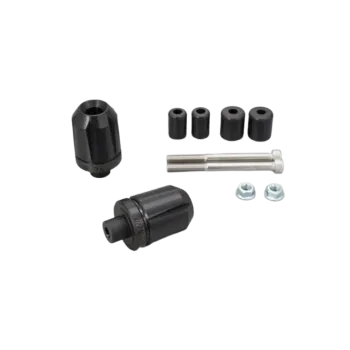 cafe 4 racer - Clamps / clamped parts for handlebar weights Ø17mm - HS MOTO Germany Scrambler handlebars 4251352625755