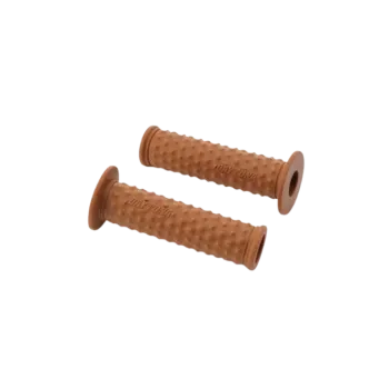 cafe 4 racer - BARRACUDA CLASSIC BLACK / SILVER HANDLES (pair) - BARRACUDA 22mm &  7/8 inch 753610861423