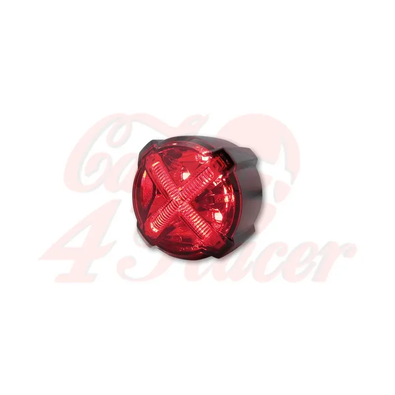 cafe 4 racer - KOSO LED tail light GT-02. without holder. red glass - Koso LED Rear lights 4054783620593