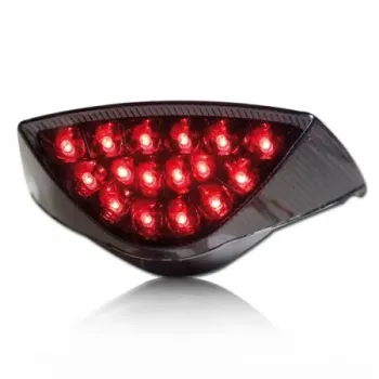 cafe 4 racer - SHIN YO LED rear light with transparent glass, KAWASAKI ZX-6R/9R, ZR-7, various Bj. - Shin Yo Model Rear lights 4054783031610