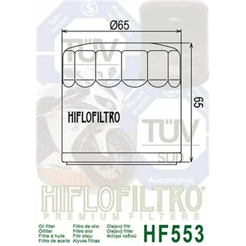 HIFLO OIL FILTER HF553